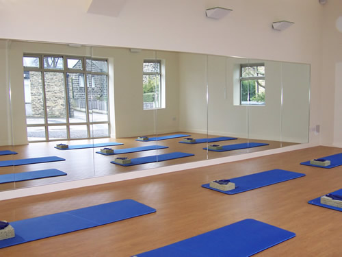 Main studio for large group classes