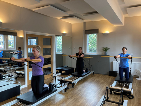 Reformer Pilates classes at Physiofit Leeds in Horsforth